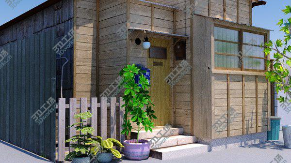 images/goods_img/20210312/3D Japanese Little House/4.jpg
